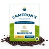 Cameron's Coffee Roasted Whole Bean Coffee, Organic Paradise Blend, 4