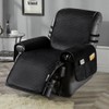 STONECREST Recliner Chair Cover, Water Resistant Velvet Quilted Slipcover, Stay