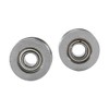 V-Groove Bearing, Pack of 10 V624ZZ Deep Metal V-Groove Guide