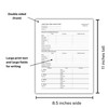 LARGE PRINT Two-Sided Family Group Sheets (30 Sheets) by EasyGenie
