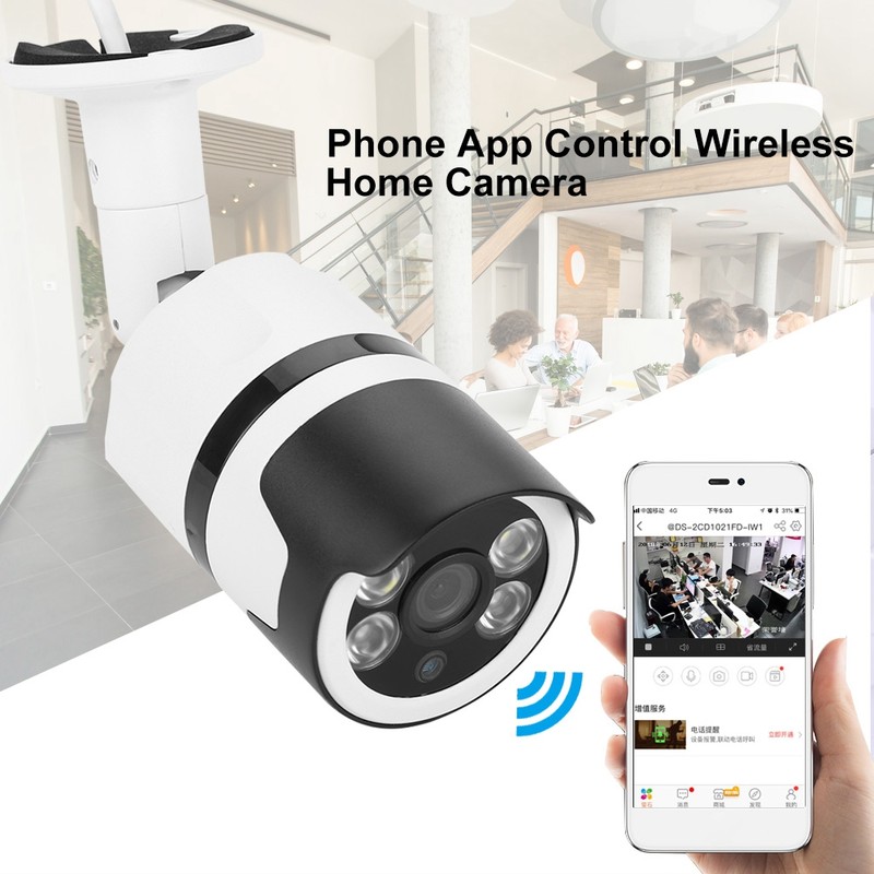 Phone Control Wireless WiFi Camera Clear Picture & Audio 2-way