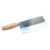 Crude - Chinese Vegetable Cleaver Knife, 7 inch, Carbon Steel,