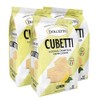 Dolcetto Cubetti Wafer Cookies, Lemon Flavor, 8.8 Ounce (Pack of