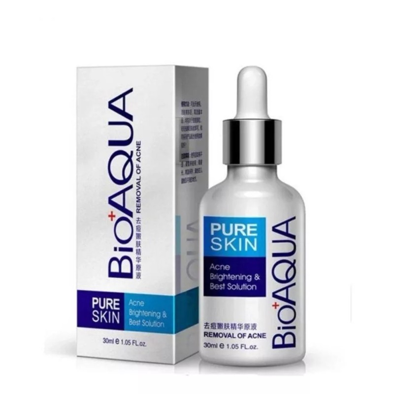 Mafab Bioaqua Serum Pure Skin Retira Acne Espinillas Regenera Full