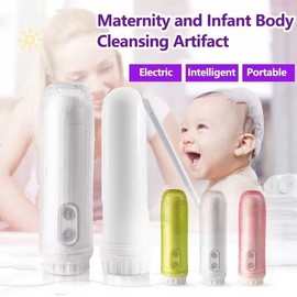 WeWi HLTH Mother's Day Gifts Portable Bidet Travel Electric Bidet Long Nozzle Pregnant Home Washing Sprayer Travel Bidet Travel Personal cleaning hygiene postpartum care Handheld  Bottle - Colour: purple