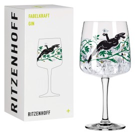 RITZENHOFF 3458002 Gin Glass 700 ml - Series Fabelkraft Motif No. 2 - Cocktail Glass with Venus Illustration - Made in Germany
