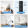 Socket Fan Light with Lights Ceiling Fans with Remote and