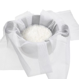 Rice Net 47" X 39" Sushi Rice Cooking Net, Nylon Fine Mesh Cooking Napkin Non-Stick Rice Cooker Napkin Reusable Cooking Steam Cloth Rice Net Napkin Bamboo Steamer Mat Cloth