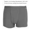 Cotton Breathable Washable Reusable Incontinence Underwear for Men XL