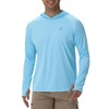 Runhit UPF 50+ Fishing Shirts for Men Long Sleeve UV