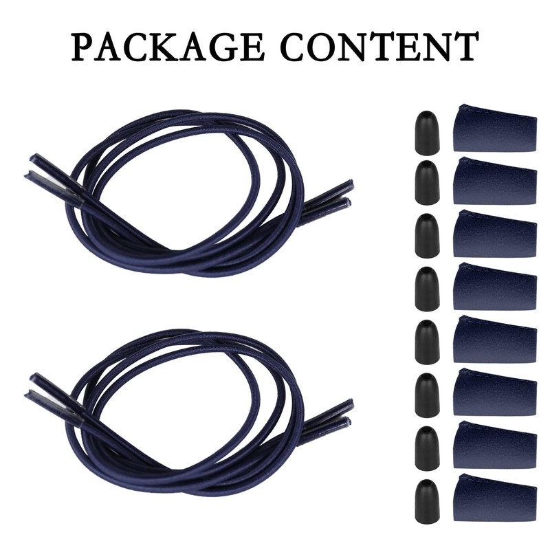 Horsdo 2-Pair Shoelaces Strings Replacement Laces for Hey Dude Shoes