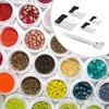Kcgani 5 Pcs Craft Jewelry Bead Diamond Scoop Set Jewelry