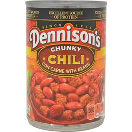 Dennison's, Chunky Chili Con Carne With Beans, 15oz Can (Pack of 6)