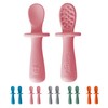 TalkTools ITSY Tiny Silicone Spoons – Twin Pack Soft Silicone