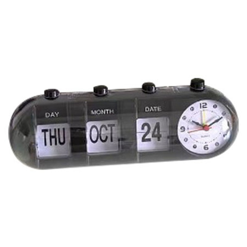 Calendar Alarm Clock Innovative Shape Decorative Jump Desktop Clock for