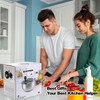 supernal 5.3Qt Salad Spinner Lettuce Spinner with Stop Button Vegetable