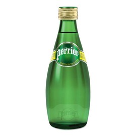 Perrier Sparkling Natural Mineral Water, 11 Oz Glass Bottle (Pack of 12, Total of 132 Fl Oz)