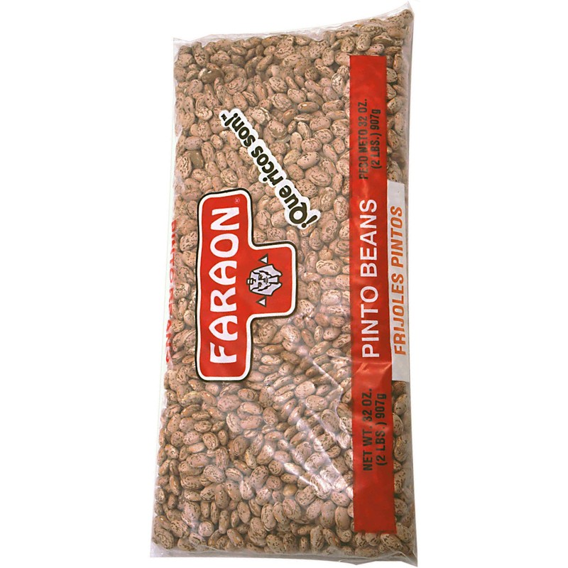 FARAON Pinto Beans, 2 Pound (Pack of 12)
