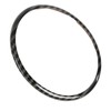 Steering Wheel Emblem Ring Carbon Fiber Look Simple Cool Replacement