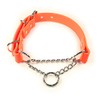 Adjustable Waterproof Martingale Half-Check Stainless Steel Chain Training Dog Collar