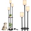 TREATLIFE HOME Stylish Floor Lamp with Shelves for Cozy Living