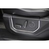 Justautotrim Chrome 2pcs Front Seat adjustment button panel upgrade trims