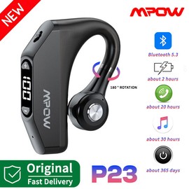 Mpow Wireless Open Earhook Earphone Bluetooth 5.3 Noise Cancelling Sport Headset