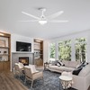 56-Inch Integrated 24-Watt LED Ceiling Fan - 6-speed Modern Ceiling
