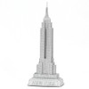 Empire State Building Statue from New York City Silver 9