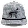 Paramount Outdoors Sunset Wolf Howl 5-Panel Trucker hat Style Rope