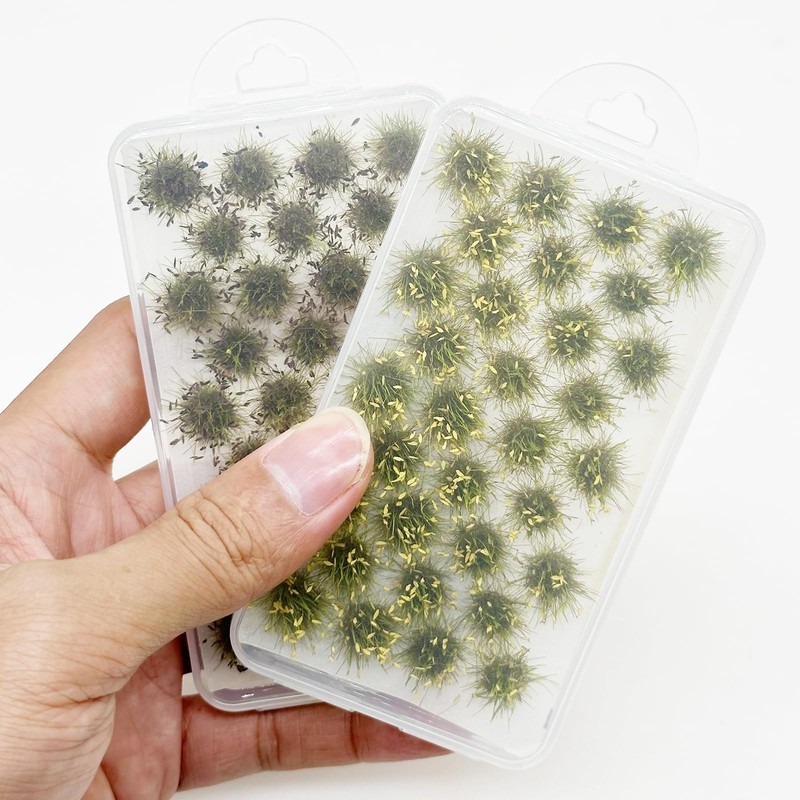 Cayway Scenics Grass Flower Grass Tufts Shrub Blossoms Cluster Model