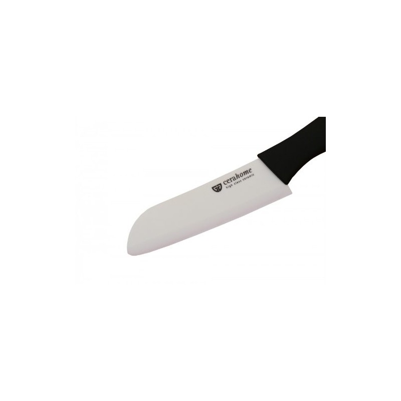 GRÄWE Santoku - Keramikmesser 12 cm Klinge, Serie CERAHOME