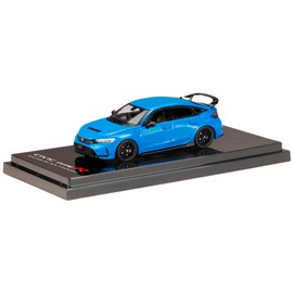 1/64 Honda CIVIC TYPE R (FL5) RACING BLACK Package 2025 Racing Blue Pearl
