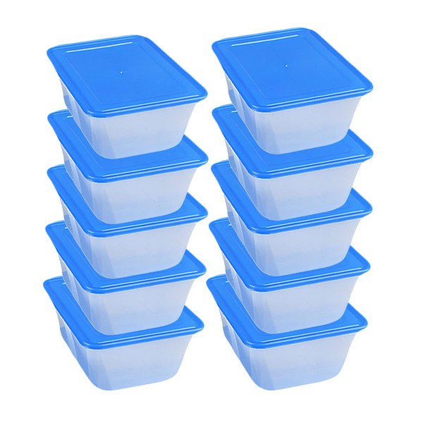 Food Storage Containers with Lids(45.6 Ounce,10 Pack) - Plastic Containers