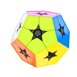 Bokefenuo Moyu MoFang JiaoShi Meilong 2x2 Megaminx Stickerless Magic Cube Kilominx D12 2x2 Color Millet Minx Speed Cube