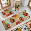 Safarsa Kitchen Mats for Floor Set of 2 Pieces Kitchen