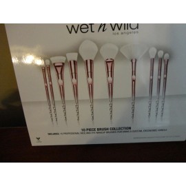 WET N WILD 10 PIECE BRUSH COLLECTION FACE AND EYE MAKEUP BRUSHES