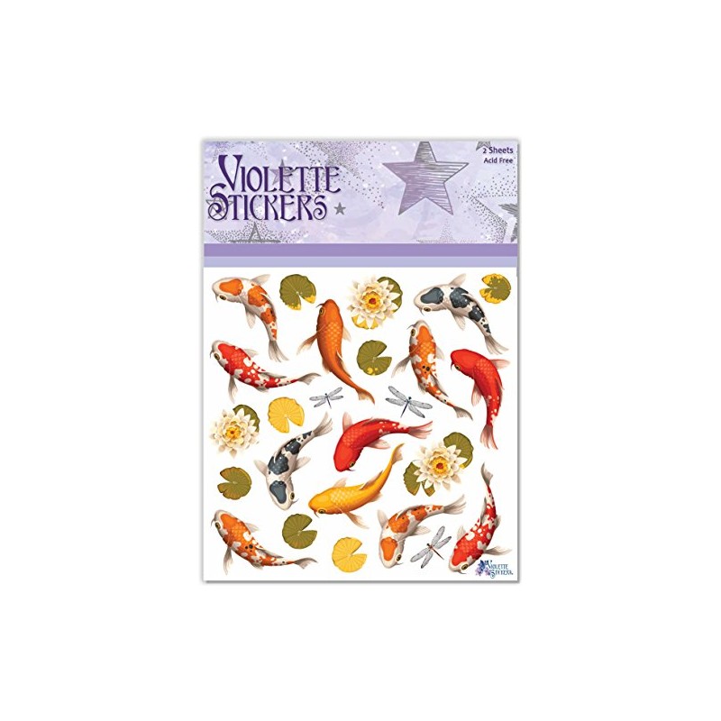 Violette Stickers Koi Fish