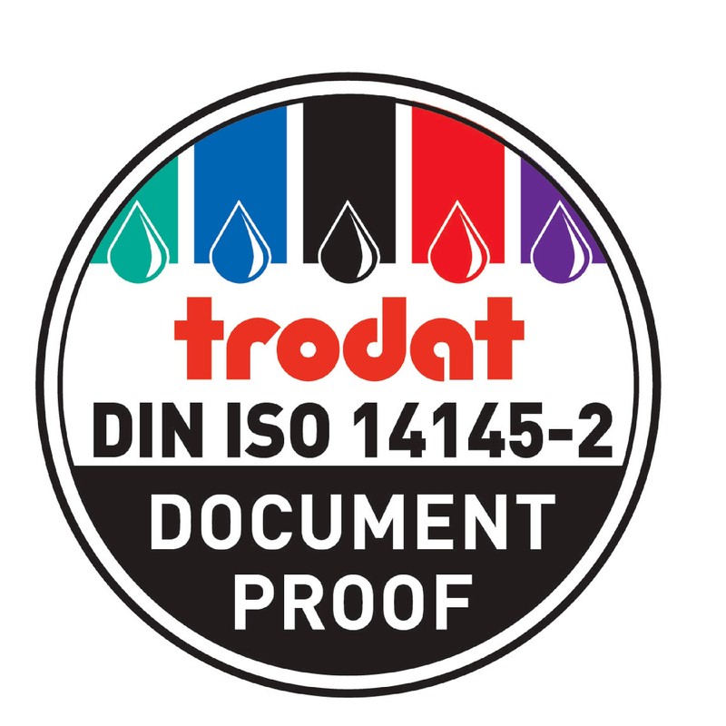 Trodat Printy 4820 STAMP, ISO Option, 4 mm, black