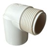 ERA 1 in. SCH-40 PVC 90-Degree Straight Elbow Male x