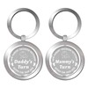 Laluminter New Parent Decision Keychain - Rotatable Dual-Mode Daddy's or