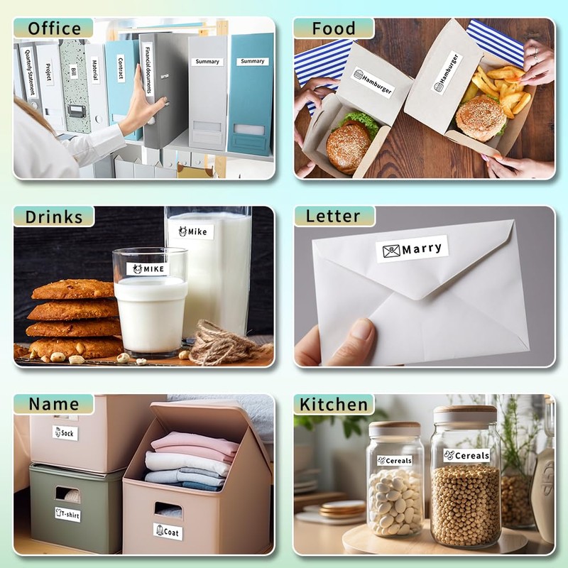 Phomemo D35 Label Maker Machine, Mini Label Machine Handheld Label