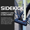 OTTOLOCK Sidekick Compact U-Lock and Cable Bundle - Heavy Duty