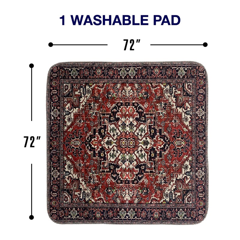 PUPIBOO Washable Pee Pads for Dogs - XXL (1 Pack)