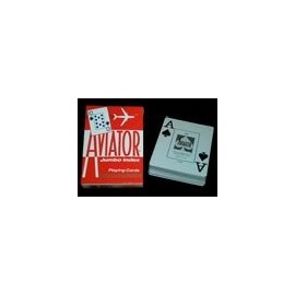 Cards Aviator Jumbo Index Poker Size (Red)