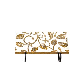 Avivit Vintage Coat Hook 26 cm Large 2 Hooks | Hook Rail Wall Hooks for Wall or Door | Clothes Hook Rail Coat Hooks Made of Metal | Towel Hooks in the Bathroom or Kitchen