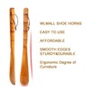 Premium Wooden Shoe Horn, 2 PCS Shoehorns Durable, 13" Long