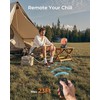 Portable Camping Fan, Misting Desk Fan with Remote, 360ML Water