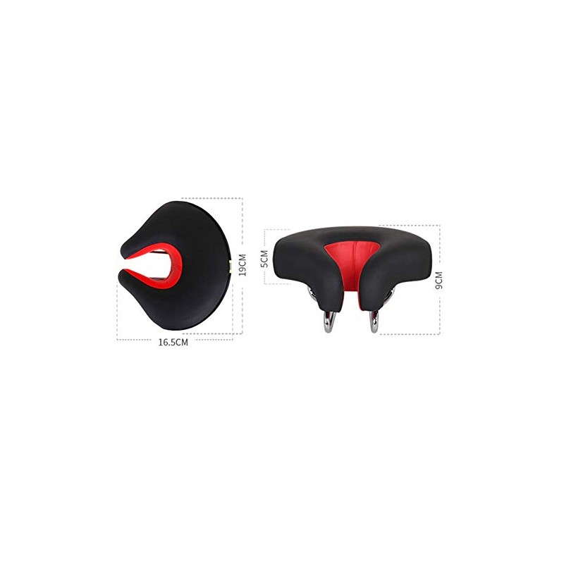 Bike Seat Ergonomic Mountain Bike Cycling Bicycle Noseless Shape Saddle