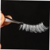 Ipetboom 3 Pairs White False Eyelashes for Cosplay and Parties